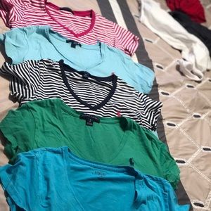 Ralph Lauren V-Necks Size Small $25 For All